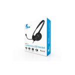AURICULAR CON MICROFONO XTECH XTH-240 XTECH /MIC/USB/NEGRO - Imagen 4
