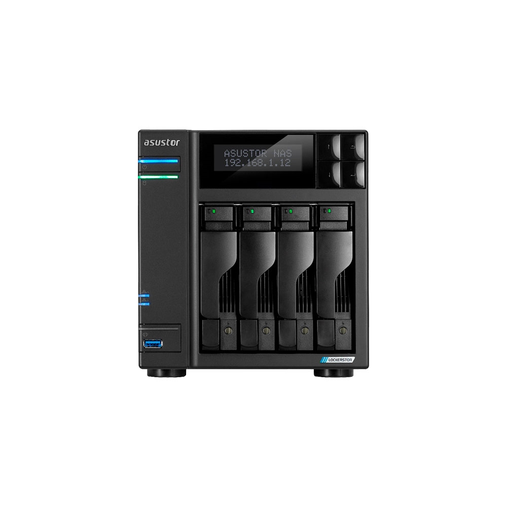 fastrax_114677_693089c888229.jpg ALMACENAMIENTO NAS AS6704T QC 2.0/4BAY/4GB/4 M.2/2-GBLAN/HDMI/2USB3.2 - Imagen 1