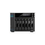 ALMACENAMIENTO NAS ASUSTOR AS6706T QC 2.0/6BAY/8GB/4 M.2/2-GBLAN/HDMI/2USB3.2