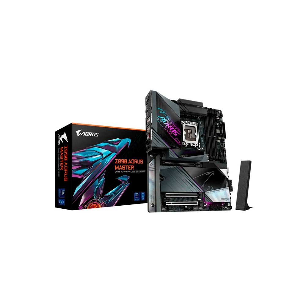 fastrax_115476_69308b357de5e.jpg PLACA MADRE GIGABYTE 1851 AORUS MASTER DDR5 S/R/5M2/WIFI/USB3.2/ATX - Imagen 1