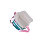 BOLSA TERMICA IGLOO 9 LATAS VERTICAL LUNCH RETRO CELESTE 63085 - Imagen 4