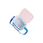 BOLSA TERMICA IGLOO 9 LATAS VERTICAL LUNCH RETRO AZUL Y ROJO 63083 - Imagen 4