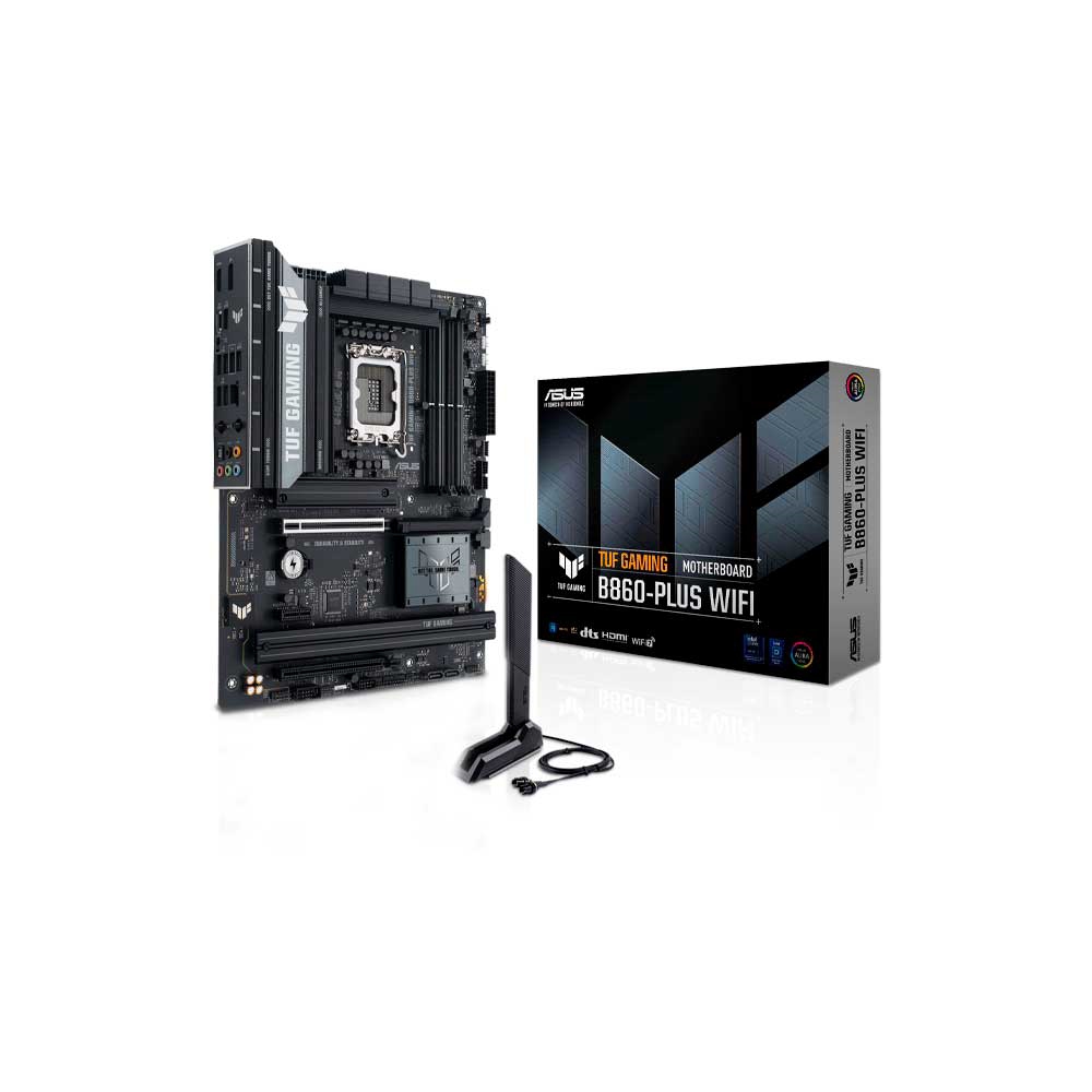 fastrax_119504_693091bb33e4b.jpg PLACA MADRE ASUS 1851 B860-PLUS WIFI TUF GAMING DDR5 S/R/HDMI/DP/3M2/ATX - Imagen 1