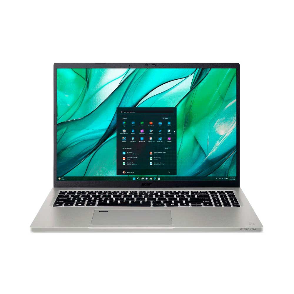fastrax_119979_69309330c23e5.jpg NOTEBOOK ACER U7 ASPIRE VERO AV16-51P-7063 1.7/16/512/W11H/16" FHD+ IPS/GRIS - Imagen 1