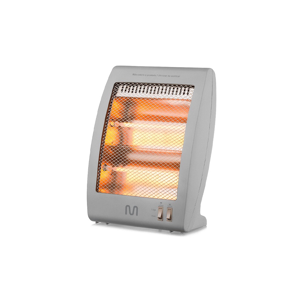 fastrax_120371_6930942eb22db.jpg ESTUFA HALOGENO MULTILASER ED017 2 RESISTENCIAS 800W 220V - Imagen 1