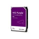 DISCO DURO SATA3 4TB WESTERN DIGITAL PURPLE 5400 256MB WD43PURZ SURV (GARANTIA BR) - Imagen 2