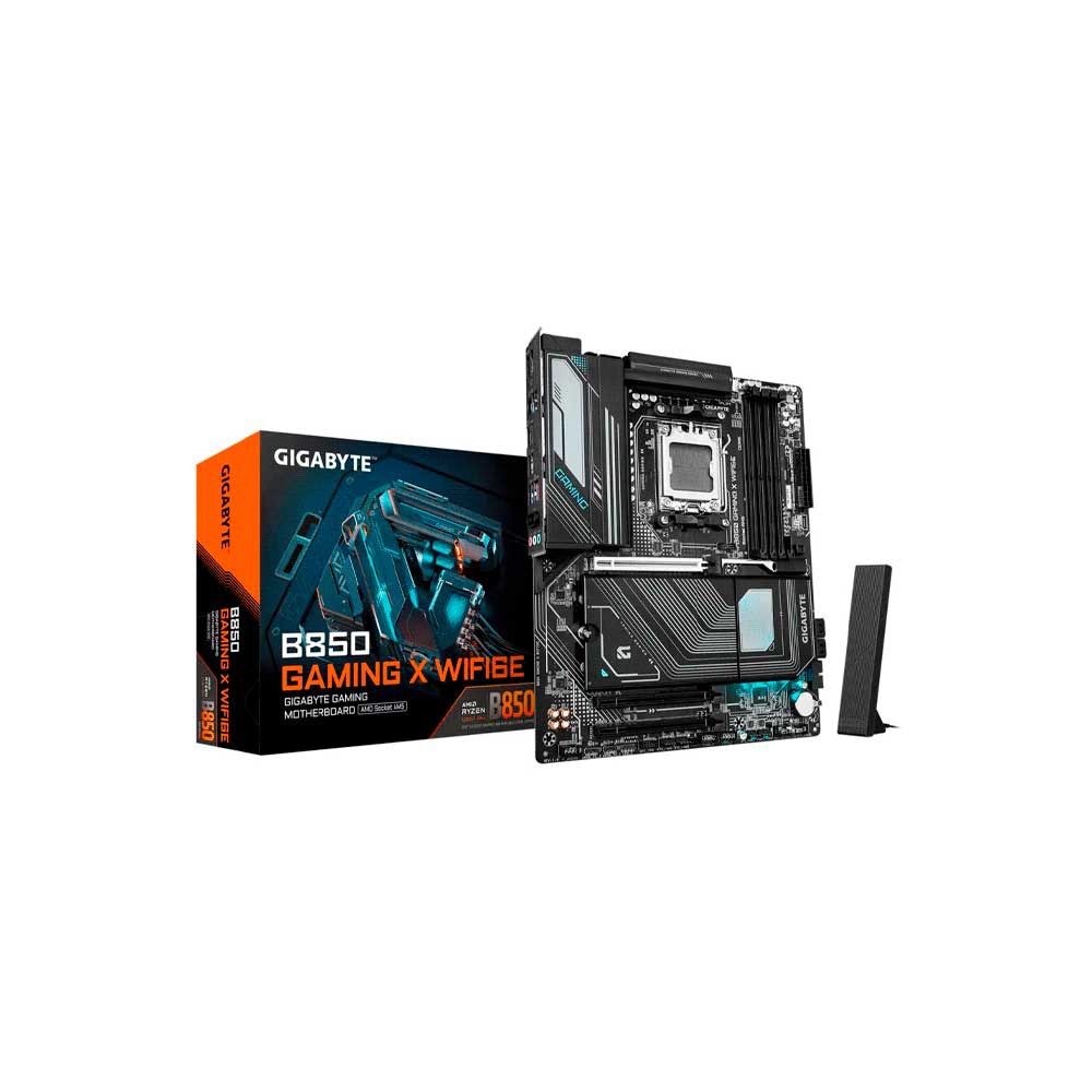 fastrax_123310_693097c251b4a.jpg PLACA MADRE GIGABYTE AM5 B850 GAMING X WIFI6E DDR5 S/R/HDMI/DP/2M2/USB3.2/ATX - Imagen 1