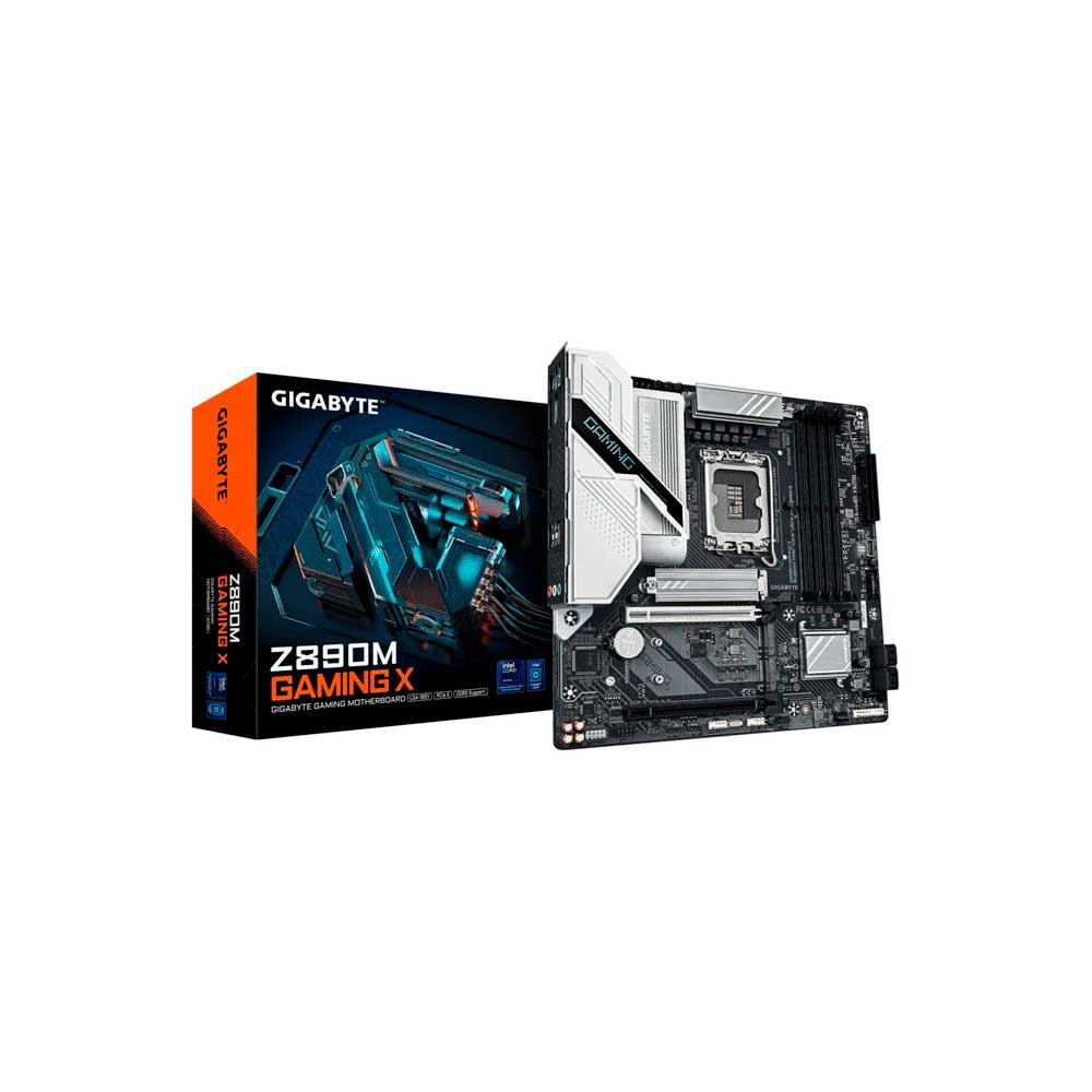 fastrax_123365_693097f1e2354.jpg PLACA MADRE GIGABYTE 1851 Z890M GAMING X DDR5 S/R/HDMI/2DP/3M2/USB3.2/MATX - Imagen 1