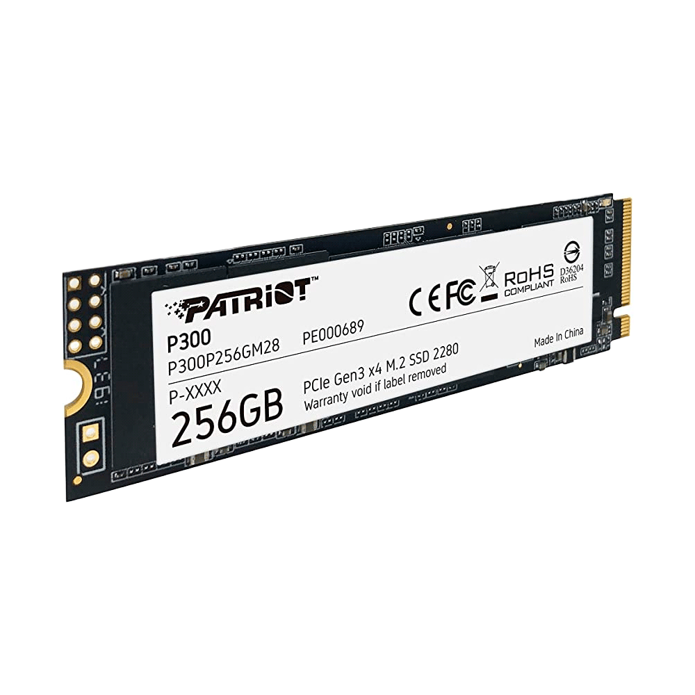 fastrax_66655_693045ae1f6e7.jpg SSD M.2 PCIE 256GB PATRIOT NVME P300P256GM28 2100/ - Imagen 1