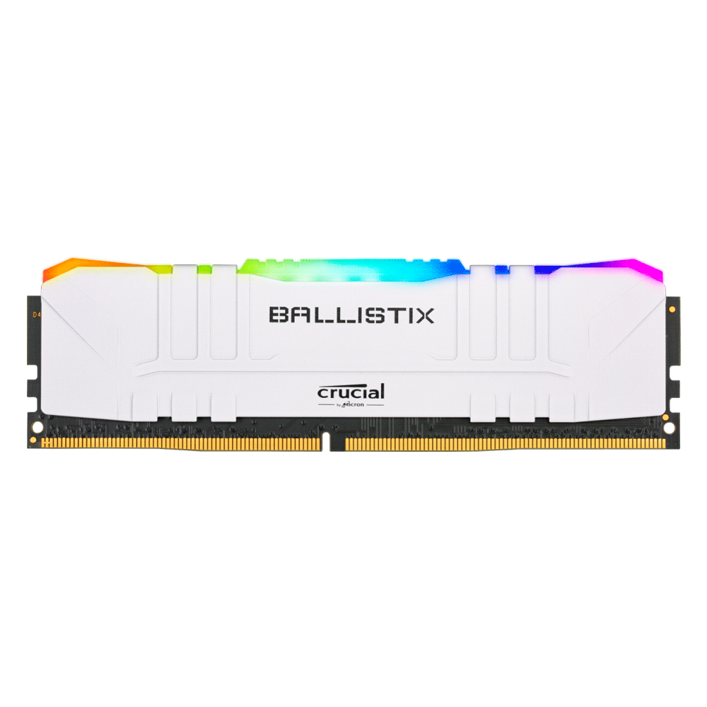 fastrax_68024_69304792e65ec.jpg MEMORIA RAM DDR4 8GB 3000 CRUCIAL BL8G30C15U4WL BALLISTIX RGB WHITE - Imagen 1