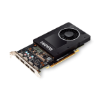 PLACA DE VIDEO NVIDIA QUADRO P2200  5GB DD5X VCQP2200-SB 160BIT