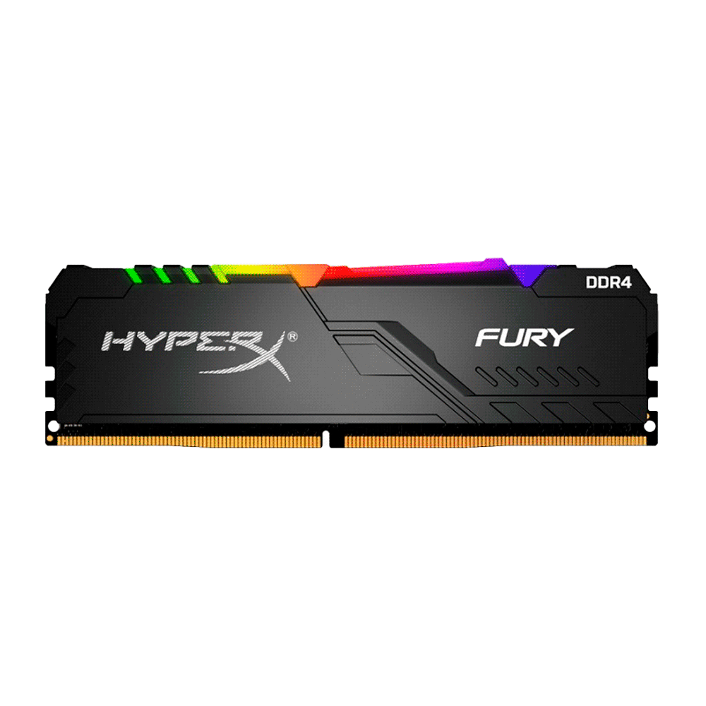 fastrax_68499_6930490389877.jpg MEMORIA RAM DDR4 32GB 3000 KINGSTON HYPX FURY BK HX430C16FB3A/32 RGB - Imagen 1