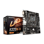 PLACA MADRE GIGABYTE AM4 A320M-H 3.0 S/R/HDMI/DVI/M.2/DD4/MATX - Imagen 7