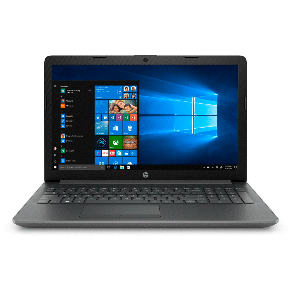 fastrax_69267_69304bdd1bf4b.jpg NOTEBOOK HP 15-DA2018LA CORE i3 2.1/4GB/1TB/W10H/15.6"HD/GRIS OSCURO - Imagen 1