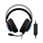 AURICULAR CON MICROFONO GAMER GIGABYTE GP-AORUS H1 7.1 RGB/ENC/USB2.0 NEGRO - Imagen 2