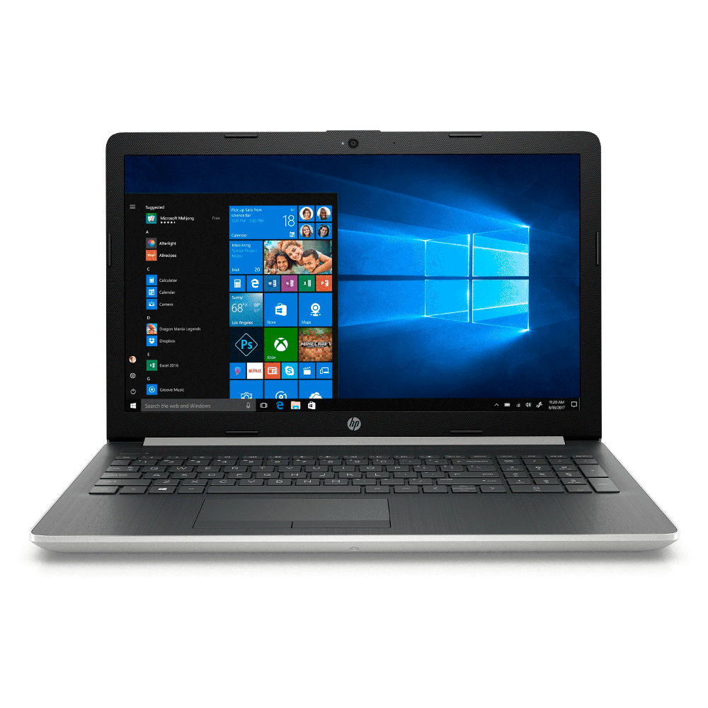 fastrax_69830_69304dd7b9c1c.jpg NOTEBOOK HP 15-DA2030LA CORE i3 2.1/4GB/256SSD/W10H/15.6"HD/PLATA - Imagen 1