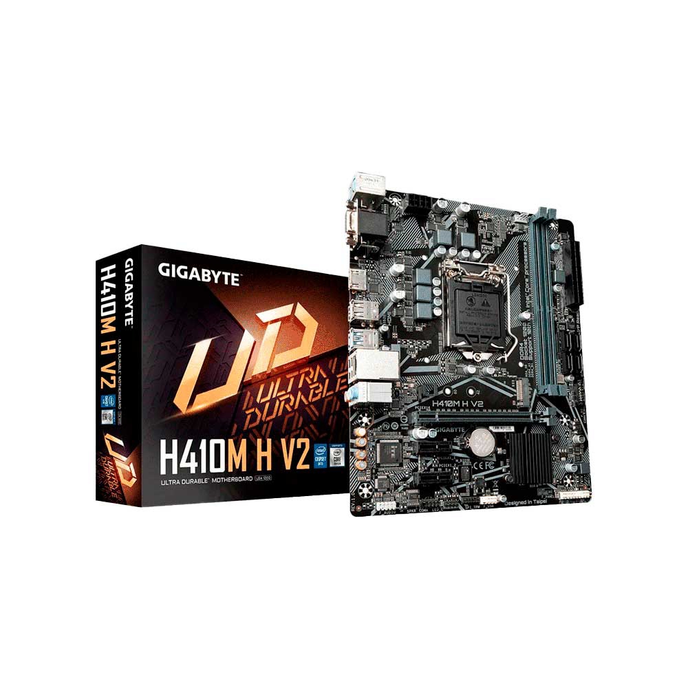 fastrax_69861_69304df5b2303.jpg PLACA MADRE GIGABYTE 1200 H410M H V2 V/S/R/HDMI/M.2/DDR4/USB3.2/MATX - Imagen 1