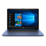 NOTEBOOK HP 14-AX112LA CLERON 1.1/4G/64GEMMC/W10H/14"HD/AZUL