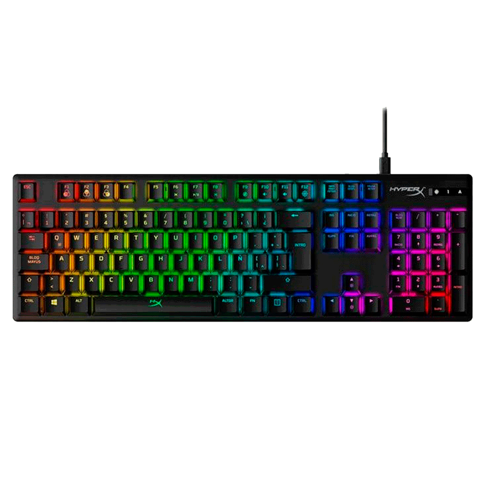 fastrax_70386_69304e8ea89ad.jpg TECLADO GAMER USB HYPERX HX-KB6BLX-LA ALLOY ORIGINS MECANICO BLUE ESPAÑOL RGB - Imagen 1