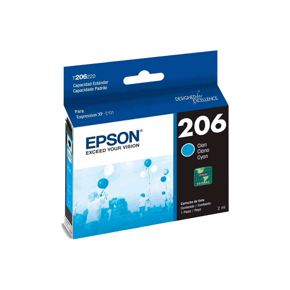 fastrax_70928_69304f31ba49a.jpg TINTA EPSON EXPRESSION T206220-AL CIANO P/XP-2101 - Imagen 1