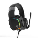 AURICULAR CON MICROFONO GAMER HP H320 HEADPH 3.5MM 1 JACK NEGRO - Imagen 7