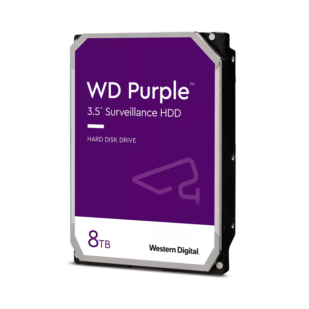 fastrax_72380_6930518332ef0.jpg DISCO DURO SATA3 8TB WESTERN DIGITAL PURPLE 5640 128MB WD84PURZ SURVEILLANCE - Imagen 1