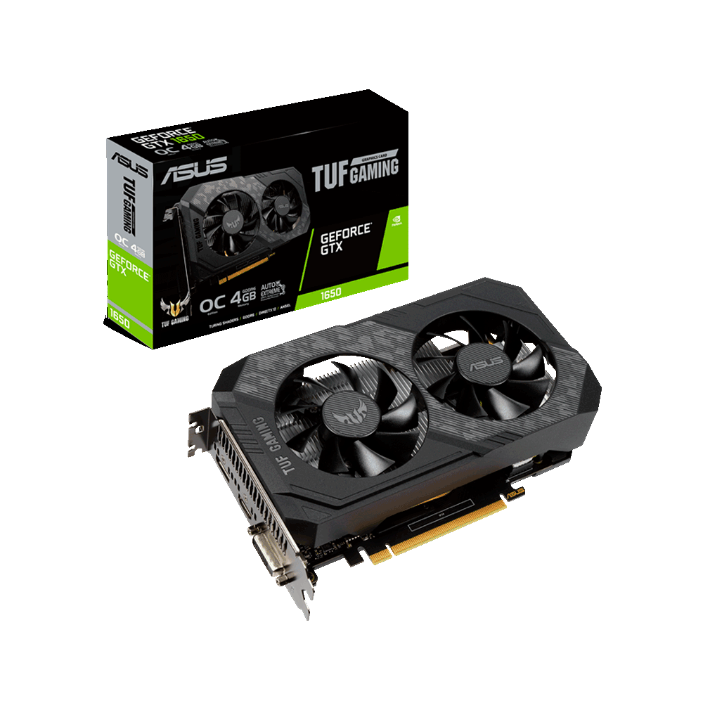 fastrax_73417_6930533a7eef7.jpg PLACA DE VIDEO ASUS GTX1650 OC 4GB DD6 TUF-GTX1650-O4GD6-GAMING - Imagen 1
