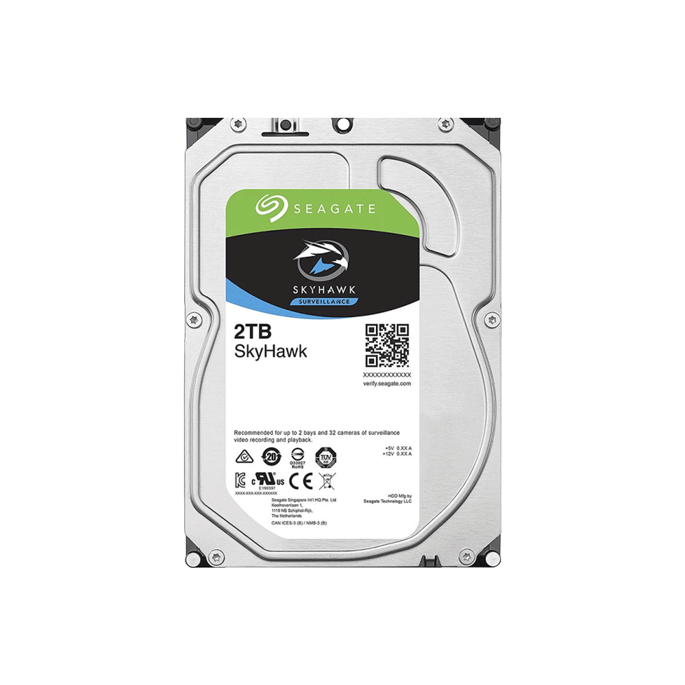 fastrax_73424_6930533f5bf51.jpg DISCO DURO SATA3 2TB SEAGATE SKYHAWK 5400 256MB ST2000VX015 SURVEILLANCE - Imagen 1