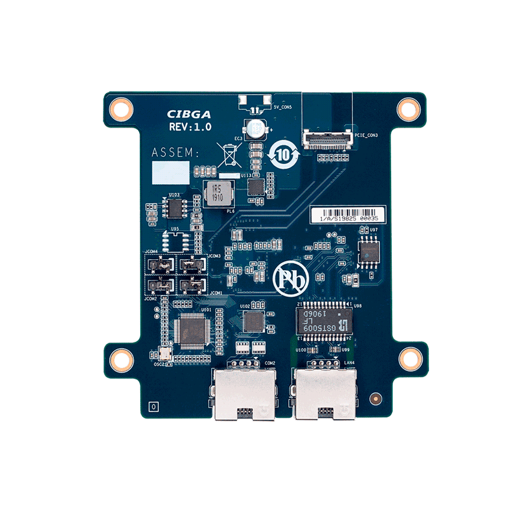 fastrax_73486_692fcc8031b5f.jpg PLACA ADICIONAL GIGA BRIX GC-BRCML-DLC 10/100/100 KIT ACTUALIZACION P/ 10MA GEN. - Imagen 1