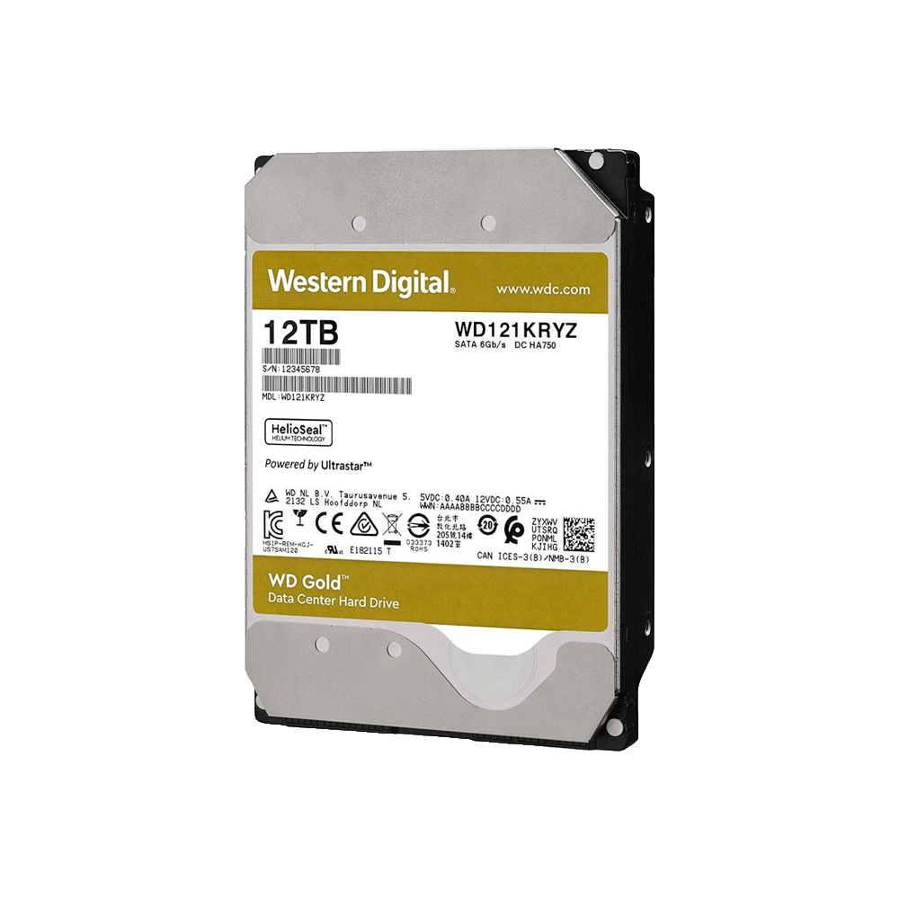 fastrax_74797_693055026c5e6.jpg DISCO DURO SATA3 12TB WESTERN DIGITAL GOLD ENTERPRISE 7200 256MB WD121KRYZ - Imagen 1