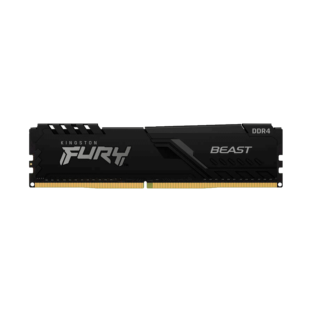 fastrax_75039_6930553167f5a.jpg MEMORIA DDR4 16GB 3000 KINGSTON FURY BEAST BK KF430C15BB1/16 - Imagen 1