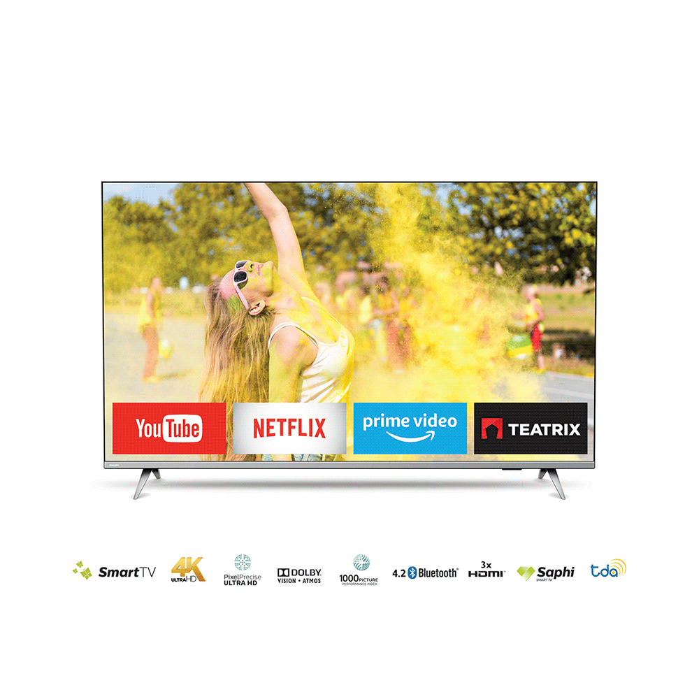 fastrax_76043_69305715beba7.jpg TELEVISOR 58" PHILIPS 58PUD6654/55 4K UHD/HDR/DIG/OPT/SMART/BT/3HDMI/USB - Imagen 1