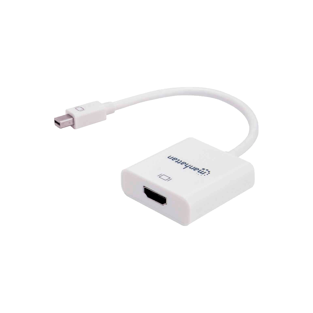 fastrax_76579_693057f2b5920.jpg ADAPTADOR MINI DISPLAYPORT/HDMI UHD 151474 4K/60HZ BOLSA BLANCO - Imagen 1
