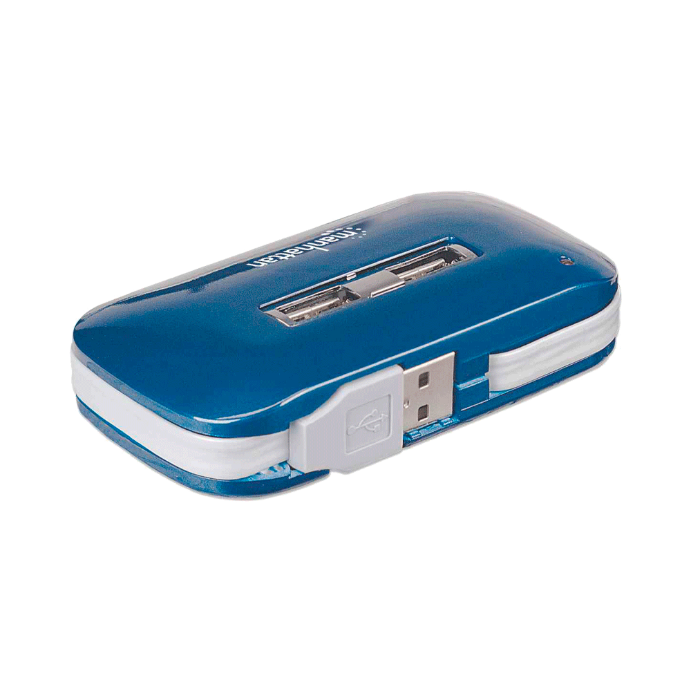 fastrax_76654_6930582219c53.jpg HUB USB 2.0 DE 7 PUERTOS 161039 480MBPS/AZUL/BLISTER - Imagen 1