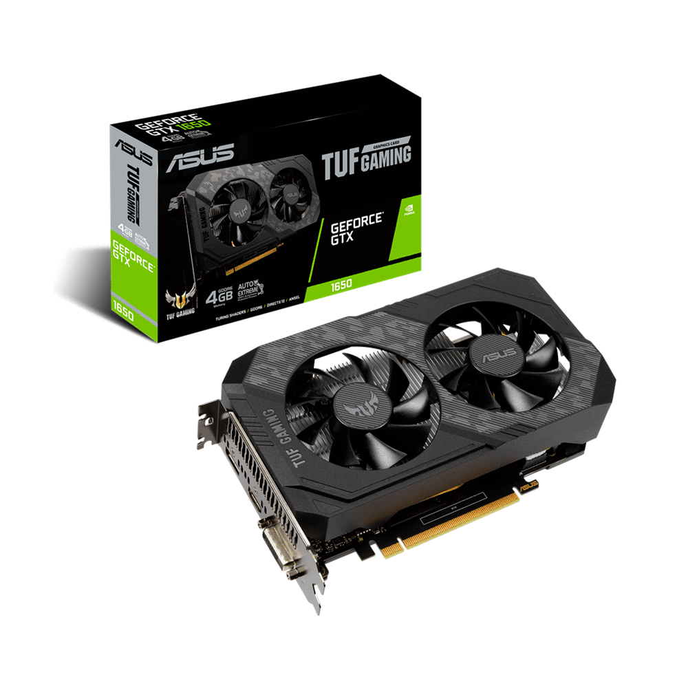 fastrax_77477_693059af94ca3.jpg PLACA DE VIDEO ASUS GTX1650 4GB DDR6 TUF-GTX1650-4GD6-GAMING - Imagen 1