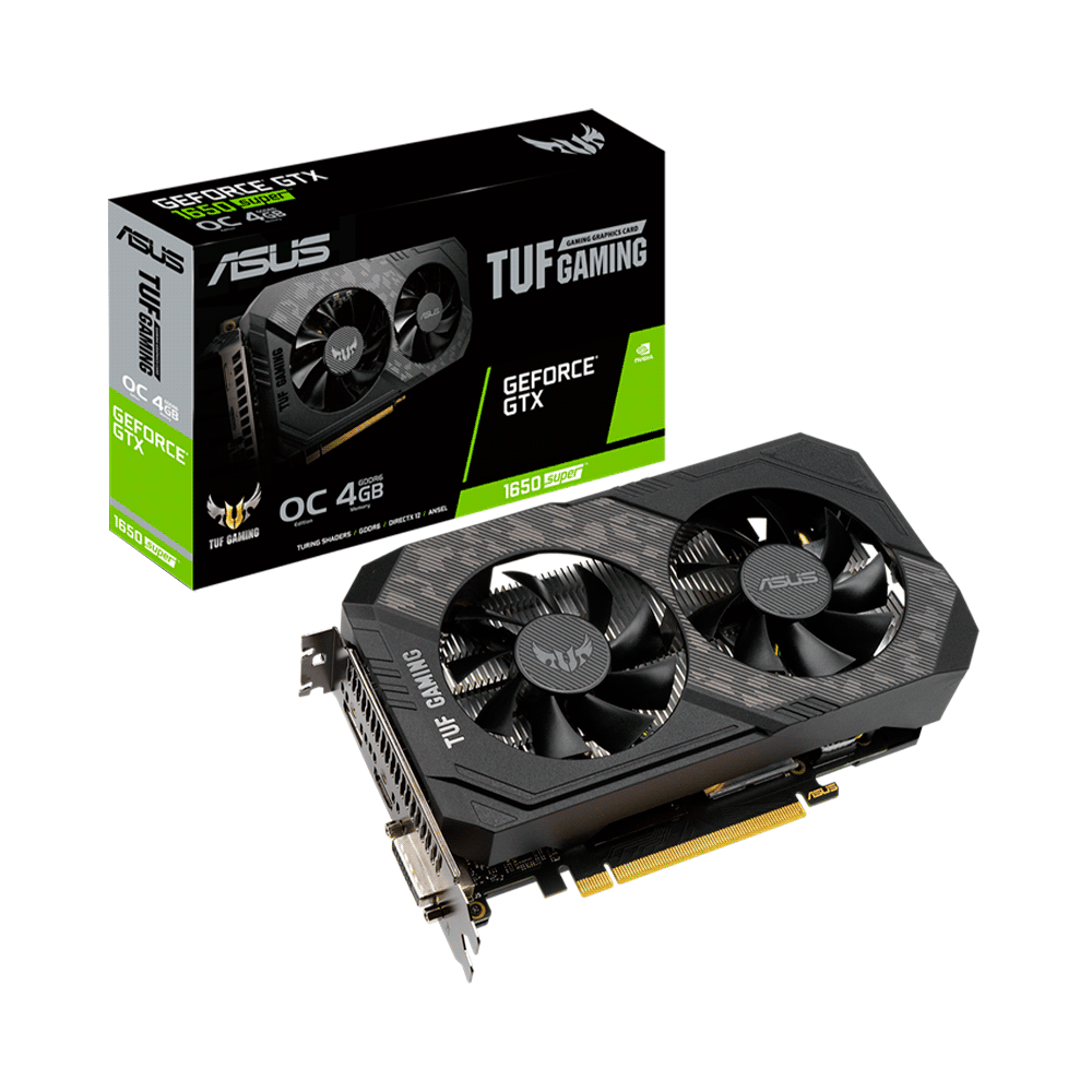 fastrax_77651_693059d347322.jpg PLACA DE VIDEO ASUS GTX1650 SUPER OC 4GB DDR6 TUF-GTX1650S-O4G-GAMING - Imagen 1