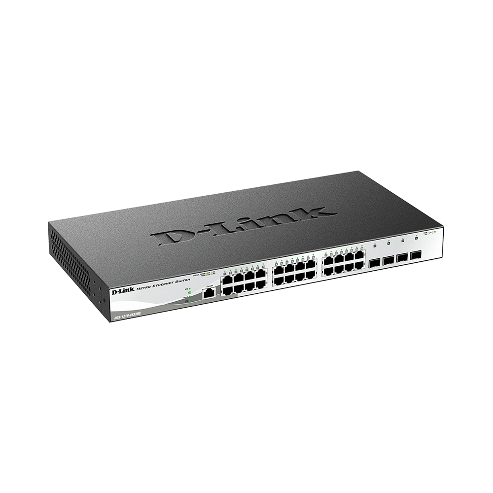 fastrax_77958_69305a2ec3eeb.jpg NETWORKING SWITCH 24P D-LINK DGS 1210-28X-ME 28P 10/100/1000 METRO - Imagen 1