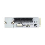 MINERIA ADAPTADOR M.2 A PCI-E 4X MZHOU UNITARIO X002UEIAI9 B09C1B2XC3 - Imagen 2