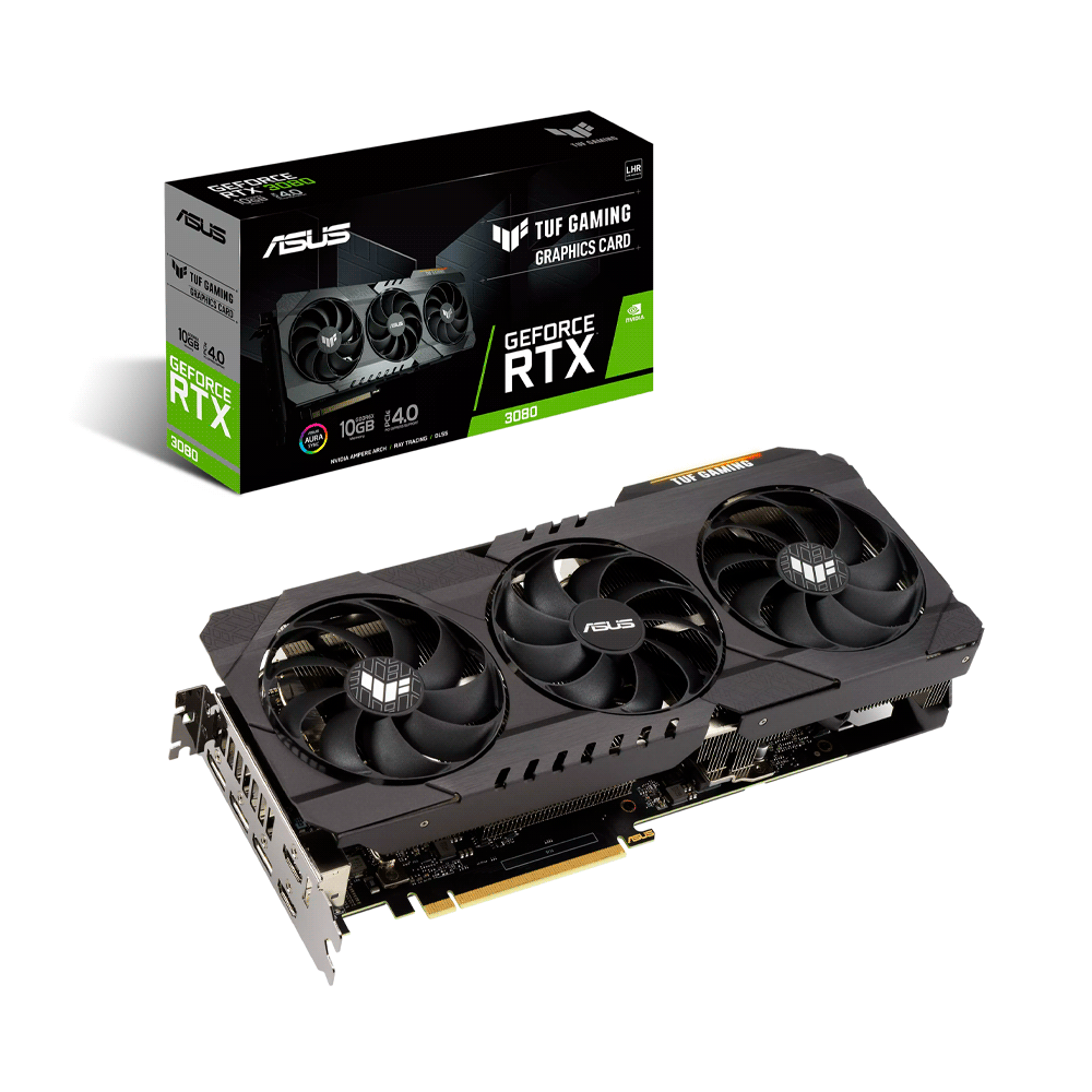 fastrax_78122_69305a82aa72d.jpg PLACA DE VIDEO ASUS RTX3080 V2 10GB DD6X TUF-RTX3080-10G-V2-GAMING RGB - Imagen 1