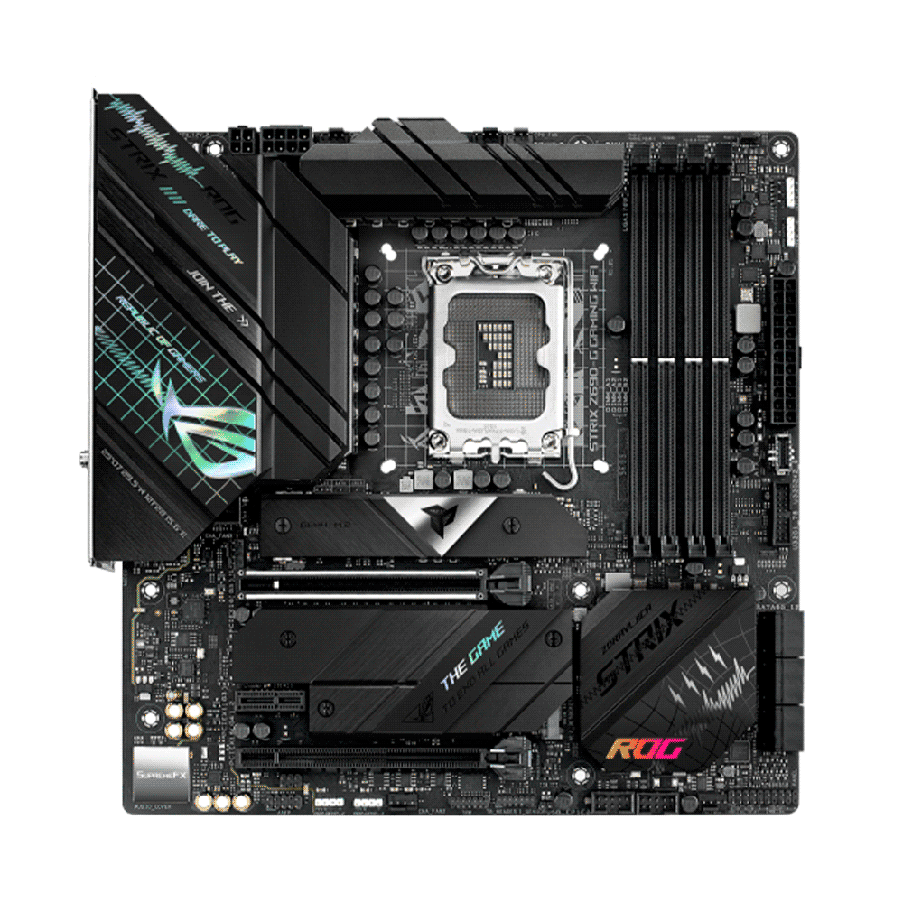 fastrax_78283_69305ac39dc30.jpg PLACA MADRE ASUS 1700 Z690-G GAMING WIFI ROG STRIX S/R/HDMI/DP/3M2/DDR5/USB3.2/M - Imagen 1