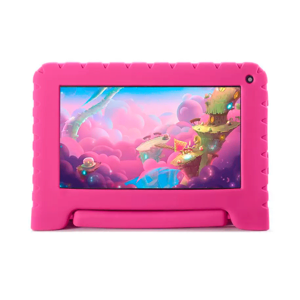 fastrax_79297_69305be4b832f.jpg TABLET KID ANDROID MULTILASER NB379 QC/32GB/1G/7"/WIFI/ROSA - Imagen 1