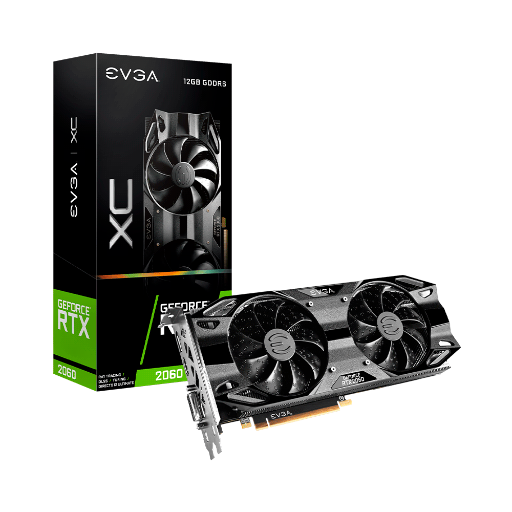 fastrax_81047_69305cfc3c9d2.jpg PLACA DE VIDEO EVGA RTX2060 XC GAMING 12GB GDDR6 12G-P4-2263-KR - Imagen 1
