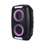 PARLANTE MULTILASER SP400 250W NEON 2 DOUBLE 4" BT/AUX/SD/USB/FM/LED - Imagen 2