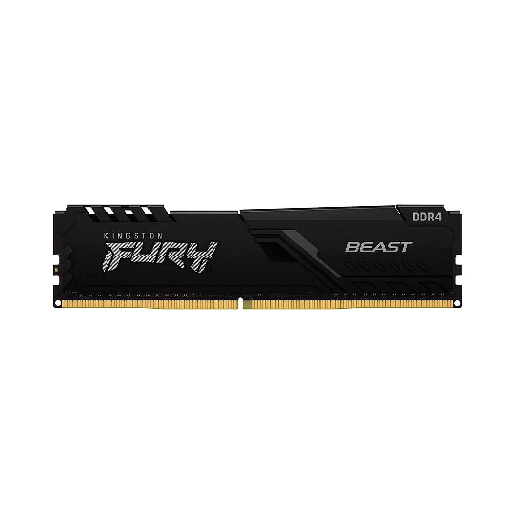 fastrax_83140_69305f006b57a.jpg MEMORIA RAM DDR4 16GB 2666 KINGSTON FURY BEAST BK KF426C16BB/16 - Imagen 1