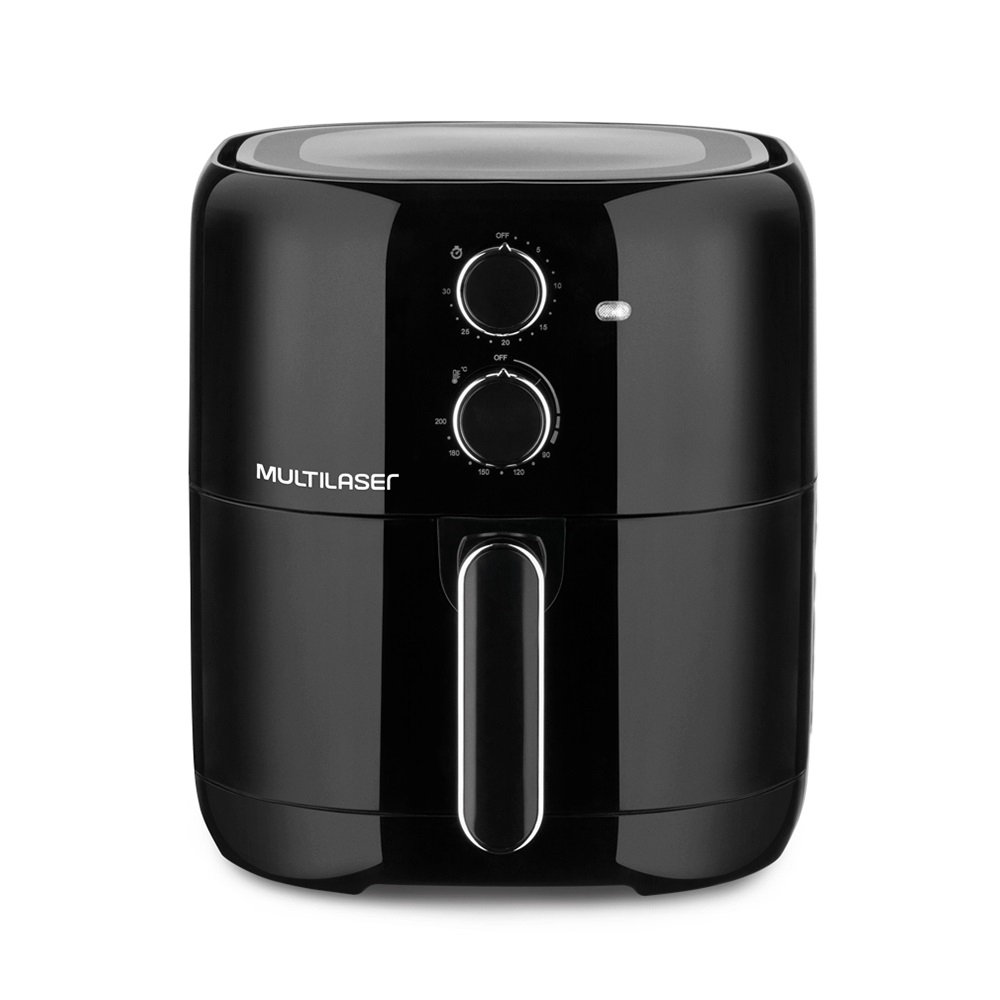 fastrax_83249_69305f1538d85.jpg FREIDORA SIN ACEITE MULTILASER CE191EUR 4.2L 1500W 220V NEGRO CON SELECTOR DE TEMPERATURA - Imagen 1