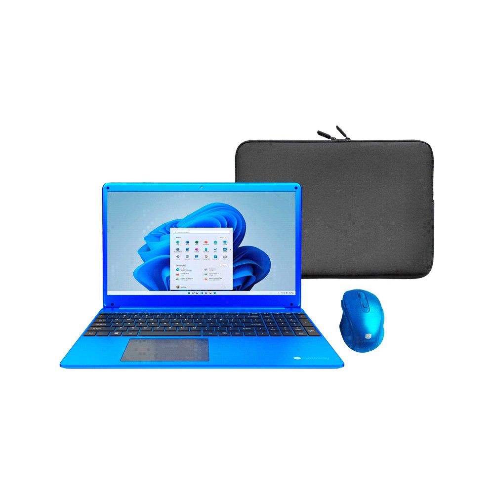 fastrax_84697_69305fe4b167a.jpg NOTEBOOK GATEWAY GWNC31514-BL CORE I3 1.7/4G/128SSD/W11H/15.6"FHD - Imagen 1