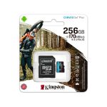 MEMORIA MICRO SD KINGSTON 256GB CANVAS GO PLUS SDCG3/256GB 170/90 - Imagen 3