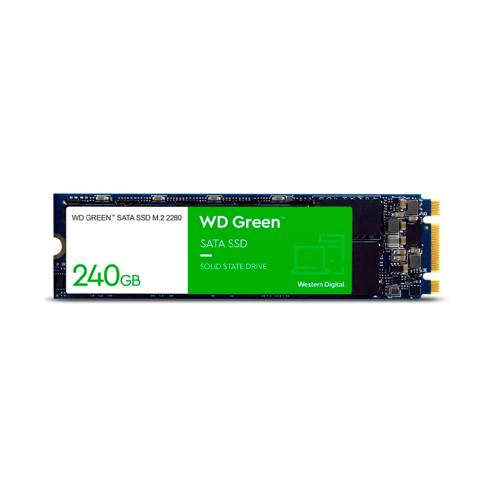 fastrax_85243_693060936342c.jpg SSD M.2 SATA3 240GB WESTERN DIGITAL GREEN 545/ WDS240G3G0B - Imagen 1