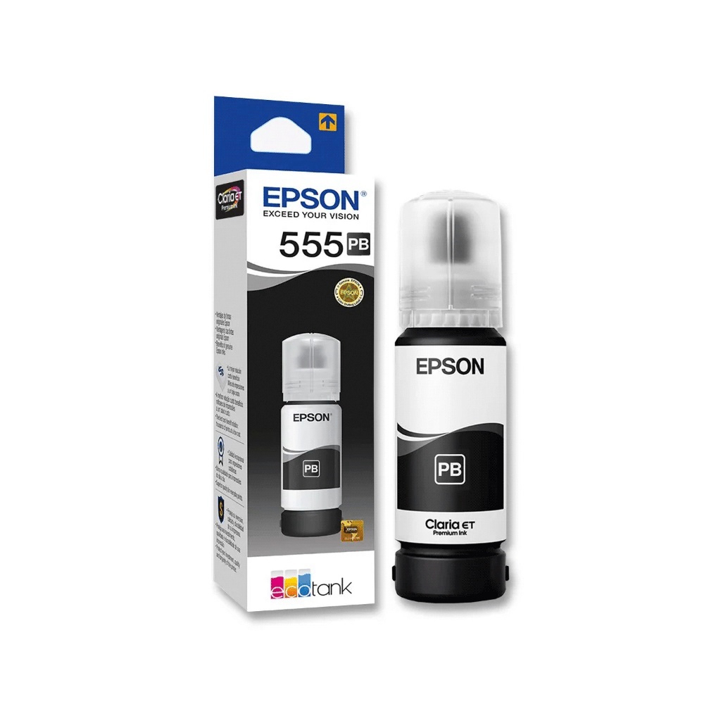 fastrax_85670_693060e6e71a5.jpg TINTA EPSON T555 120 NEGRO L81XX T555120-AL 70ML - Imagen 1