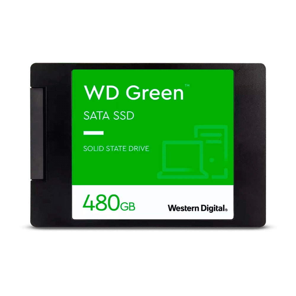 fastrax_86110_6930613526290.jpg SSD SATA3 480GB WESTERN DIGITAL WDS480G3G0A GREEN 545/ - Imagen 1
